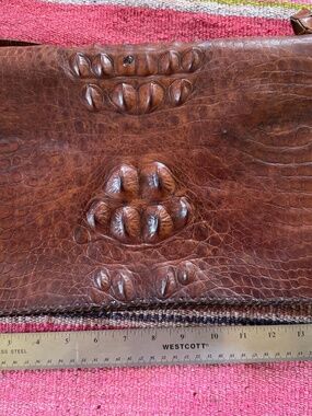 Vintage Alligator Purse 1950s